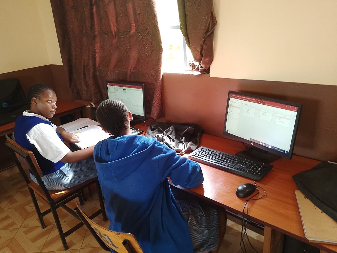 Computer Laboratory at St. Joseph Girls School